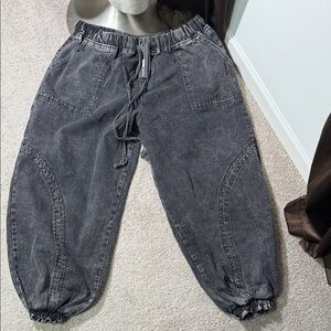 Fashion Nova Charcoal Jogger Pants